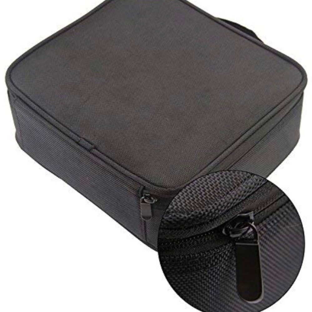 Makeup Bag W/ Brush Inserts & Adjustable Dividers - image 7